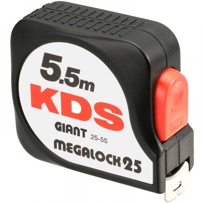 KDS Giant Megalock GT25-55YB μετροταινία 5,5 m × 25 mm