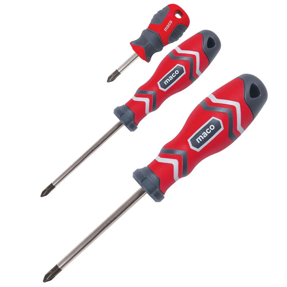 MACO Σταυροκατσάβιδο CR-V PH1 × 80 mm — MC.0120244