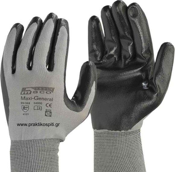 MACO Maxi General MC.04000-10 — γάντια νιτριλίου Νο 10